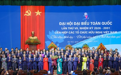 Ông Phan Anh Sơn được bầu làm Chủ tịch Liên hiệp các tổ chức hữu nghị Việt Nam nhiệm kỳ 2026-2031